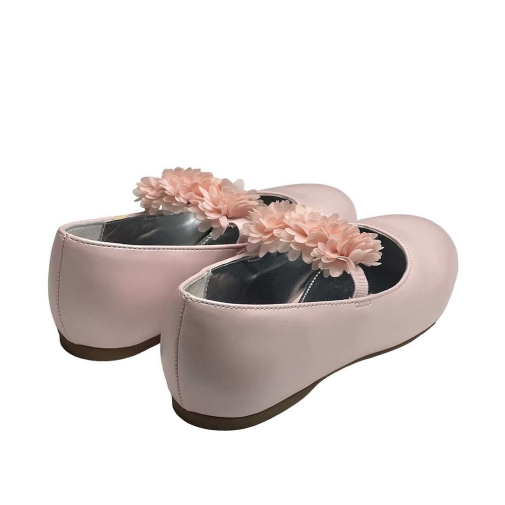 new Nina โ Flower Child Medina Embellished Ballet Flats โ Pearl Pink โ Girls 12 - Picture 10 of 16